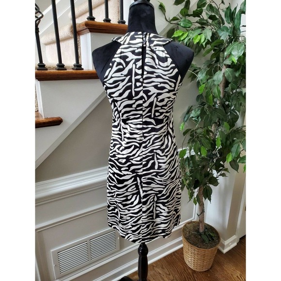 International Concepts Women's Cotton Halter Neck Sleeveless Knee Length Dress 2 - Picture 8 of 11